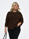 CarMiggie - Cardigan med Perledetaljer