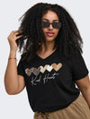 CarMaebell - Kortærmet T-shirt med Print