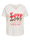 CarMaebell - Kortærmet T-shirt med Print