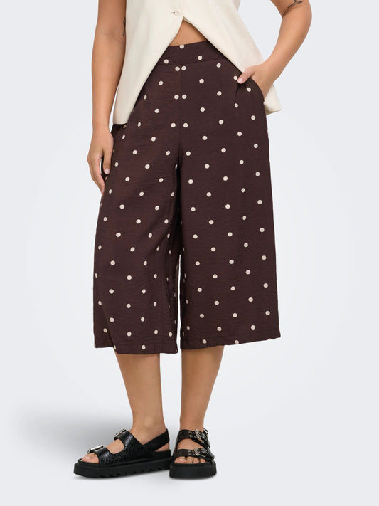 CarCarrie - Dot Culotte Bukser