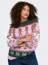 CarXmas Ho - Stribet Julesweater
