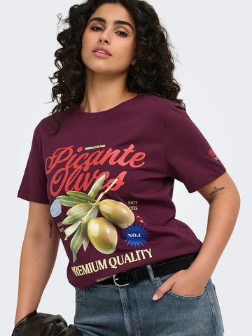 CarBolette - T-shirt med Print