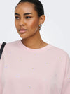 CarLuna - Sweatshirt med 3/4 Ærmer