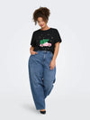 CarKita - T-shirt med Juleprint - Sort
