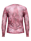 CarJungle - Mesh Bluse - Pink