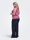 CarJungle - Mesh Bluse - Pink