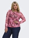 CarJungle - Mesh Bluse - Pink