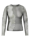 CarJungle - Mesh Bluse - Grøn