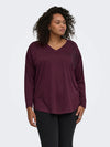 CarAlba - Bluse med Rhinsten