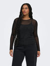 CarOpus - Mesh Glitter Top