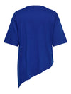 CarAsta - Asymmetrisk T-shirt - Blå