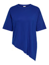 CarAsta - Asymmetrisk T-shirt - Blå