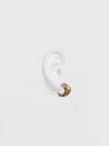 PCERIKA -  C HOOP EARRINGS - NOOS