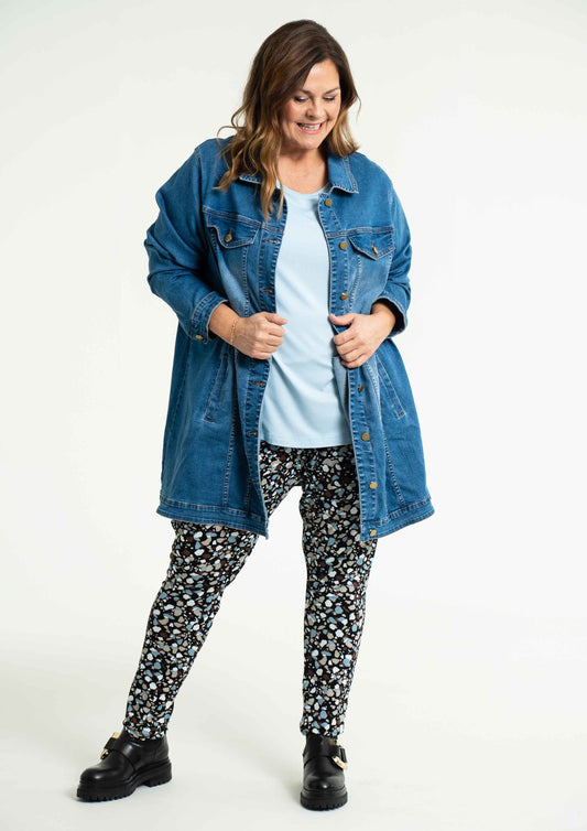 GoAmela Long denim jacket - Noos