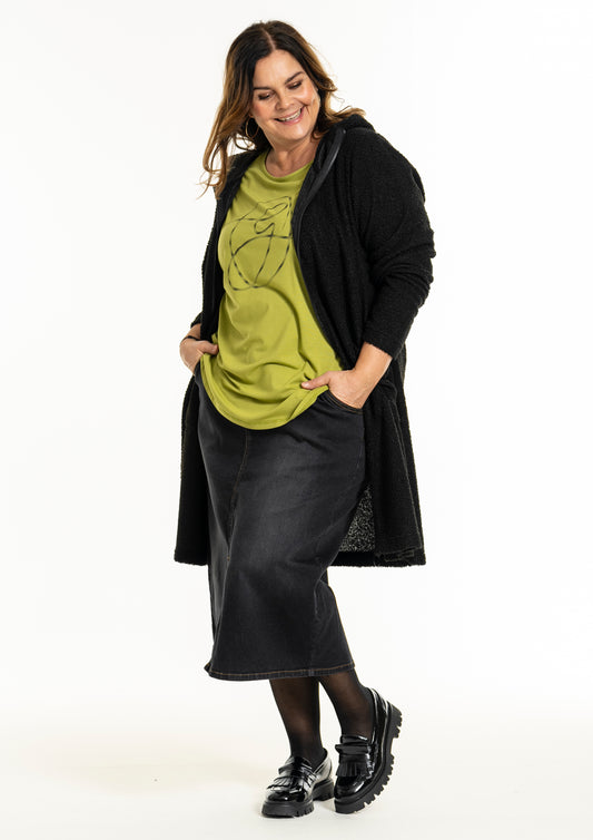 GoGenia cardigan med hette