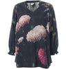 GoKetty - Bluse med store blomster