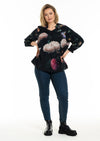 GoKetty - Bluse med store blomster