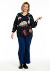 GoKetty - Bluse med store blomster