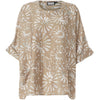 GoElissa - Beige Oversize Bluse