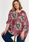 GoElissa - Pink Oversize Bluse