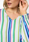 GoVera - Stribet Bluse FJ
