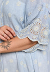 GoLucia - Kjole Broderie Anglaise