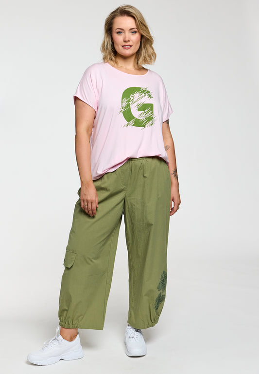 GoGitte - T-shirt med Print FJ