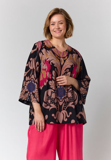 GoElse-Marie - Mønstret Bluse