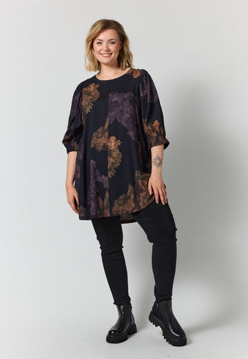 GoLova - Tunika med Store Blomster