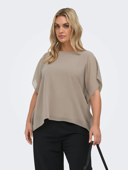 CarCoko - Chiffon Bluse - Noos