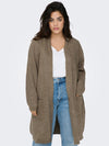 CarJade - Lang Strik Cardigan - Noos