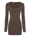TsMary - Langermet bluse med blonder