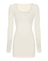 TsMary - Langermet bluse med blonder