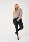 CarAnna - Højtaljet Ankel Jeans - Noos