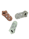 PMBamboo Trainer Socks - Med dyremotiver
