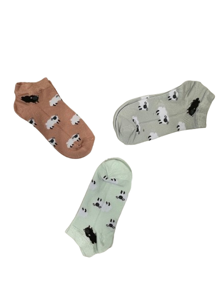 PMBamboo Trainer Socks - Med dyremotiver