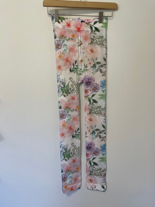 PMFlower Power Printed Footless Capri Tights