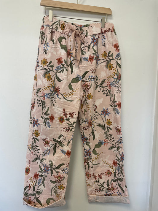 Blomstrede Bukser - 50378