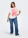 CarRoyal - Flared jeans med elastik i taljen