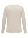 CARMELLA LS GLITTER V-HALS GENSER
