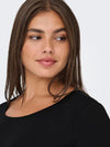 CARLONNY - Basis Bluse - Sort