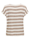 CARLIRA - Stribet Bluse - Noos