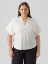 VmcBeauty - Kortermet bluse - Noos