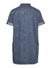 NMNEW SIGNE - Kortermet denimkjole Noos
