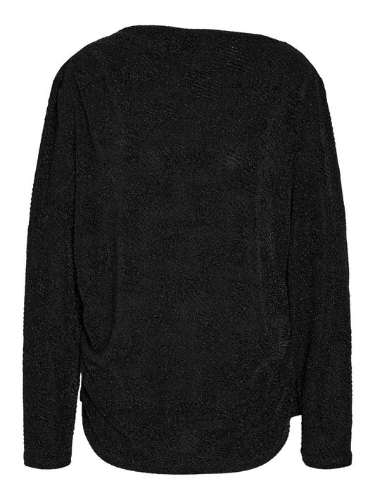 NmGilly Langærmet glimmer Bluse