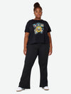 NMPASA HW FLARED PANTS CURVE NOOS