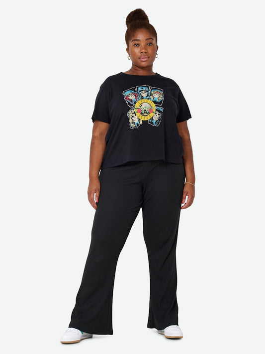 NMPASA HW FLARED PANTS CURVE NOOS