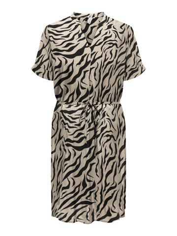 CARNOVA LIFE SS V-NECK DRESS
