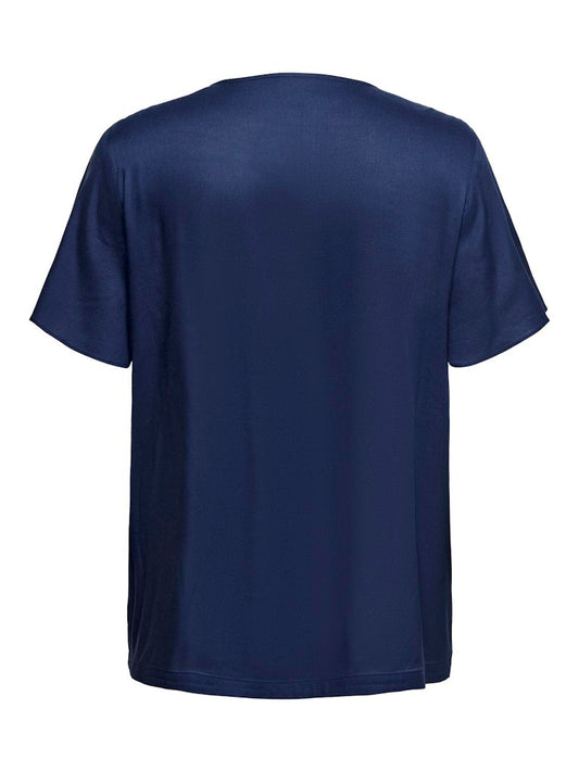 CARDIONA - Bluse med V-Hals