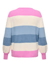 CARNEW DARIA L/S STRIPE PULLOVER KNIT